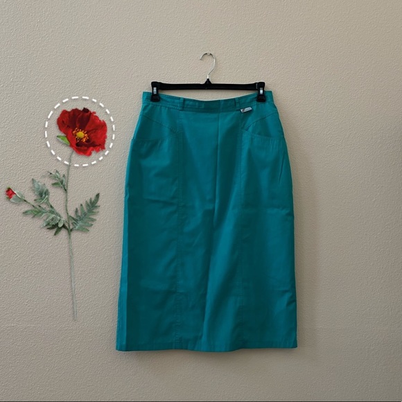 Montana Dresses & Skirts - VINTAGE Montana Teal Skirt